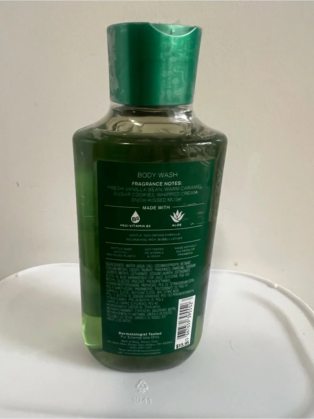 Bath & Body Works Vanilla Bean Noel Body Wash - Brand New in Packaging